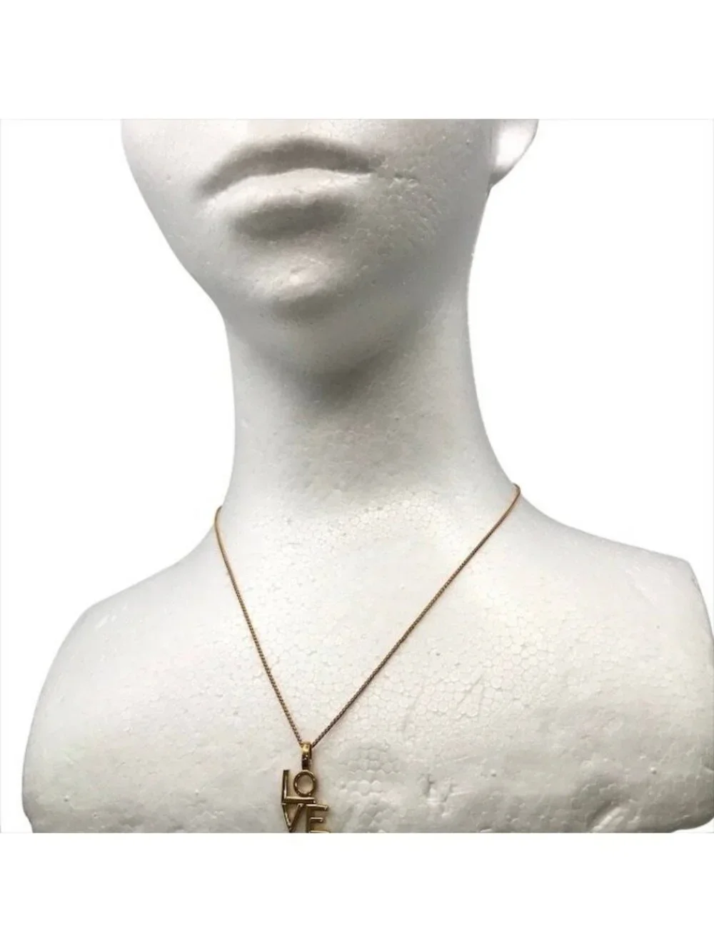 Saint Laurent Love Necklace Gold - Picture 7 of 7